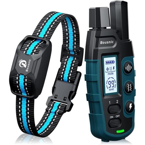 Dog Shock Collar - 3300Ft Training Collar with Remote for 5-120lbs Small Medium - Picture 1 of 6